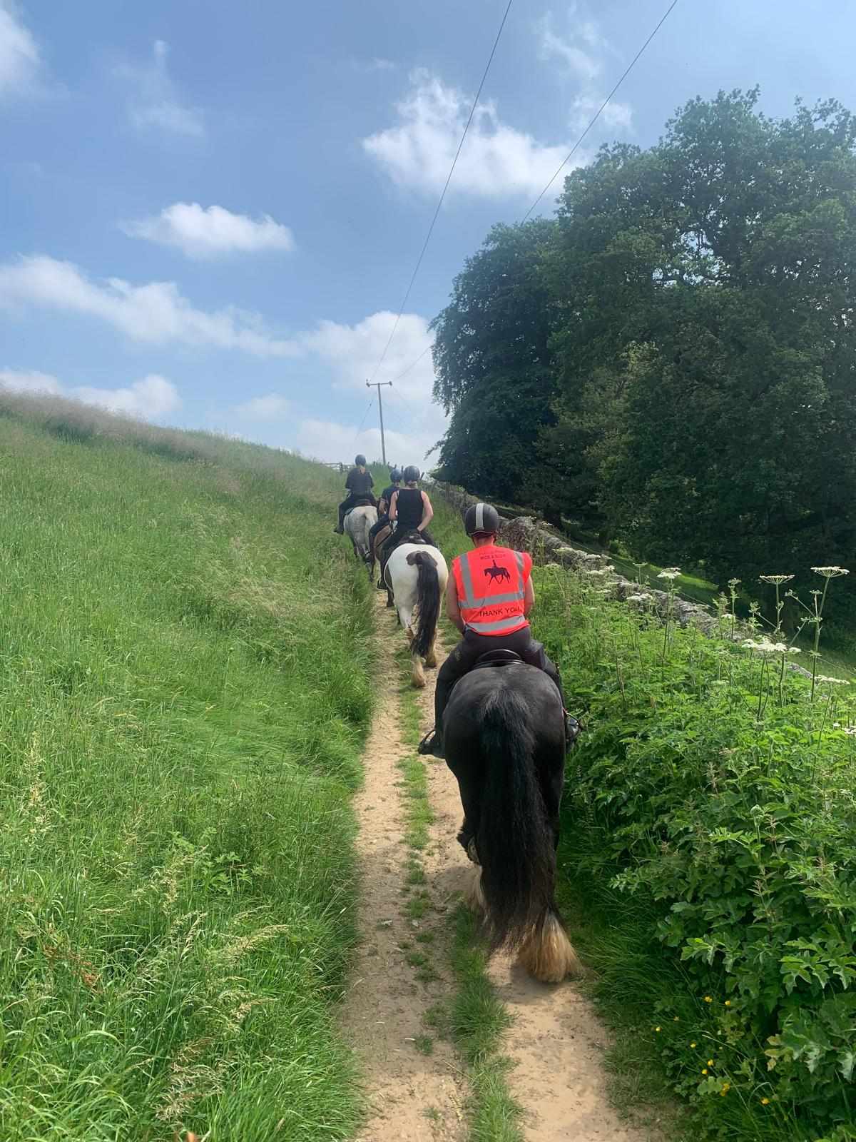 Chatsworth Guided Ride – Small Group Confidence Builder (4 Riders) | Lizzie & Muddles