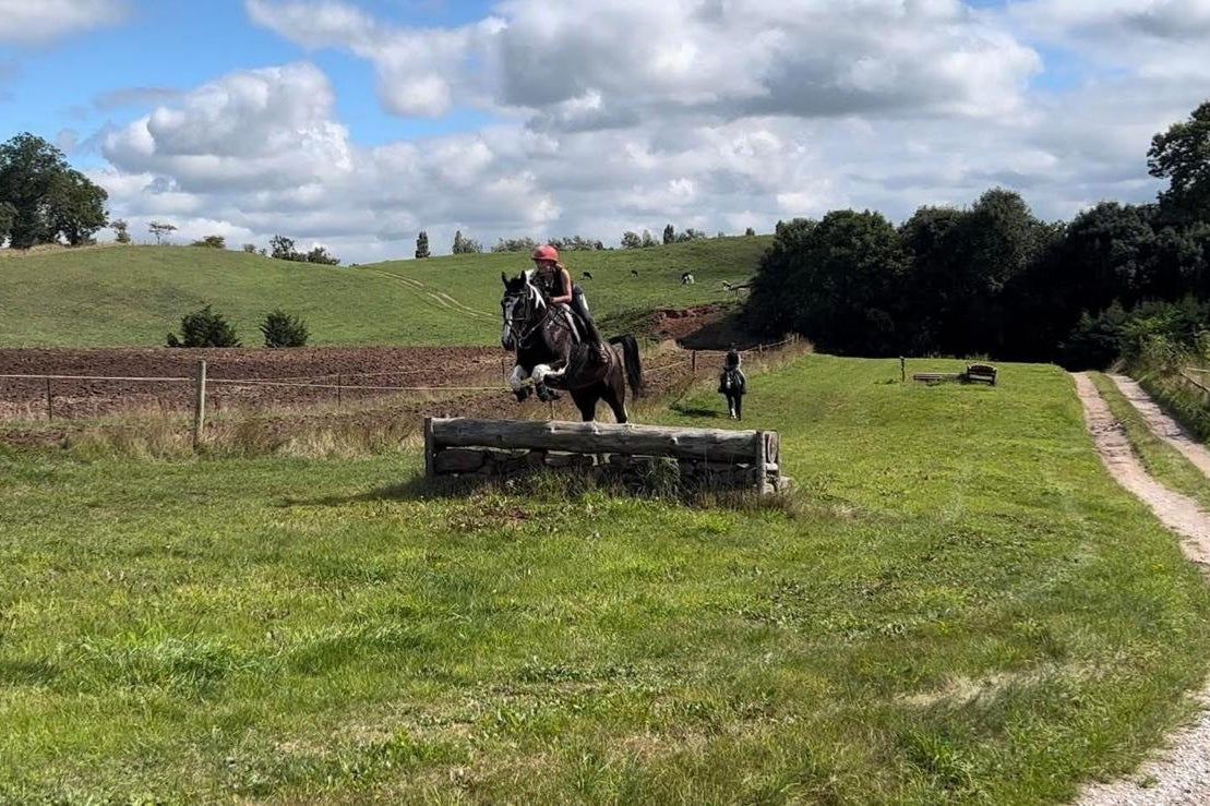 Tilstone Bank Guided Horse Ride | Cheshire | Cross Country